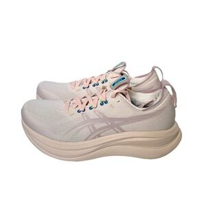 ASICS Women's GEL-NIMBUS 28 Pearl Pink Morganite Running Shoes Size 11 New
